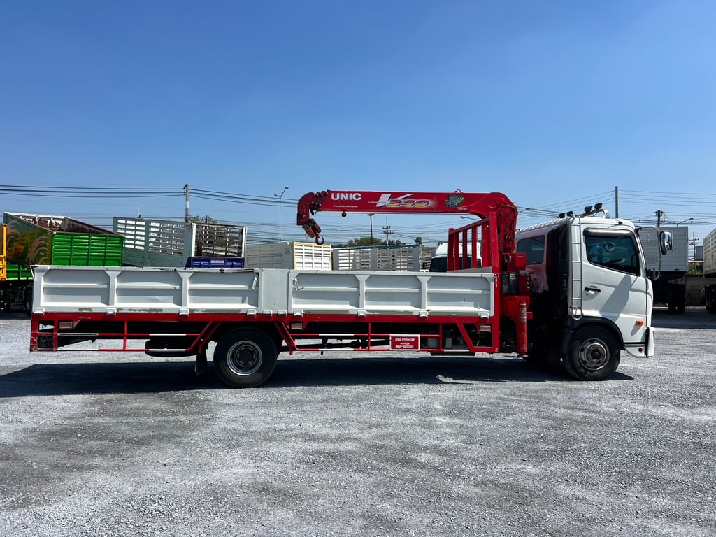 HINO FC9J 210HP ปี66 ไมล์ 249,264 KM. #6ล้อเครน #LEK 1097 HINO FC9J 210HP ปี66 ไมล์ 249,264 KM. #6ล้อเครน #LEK 1097