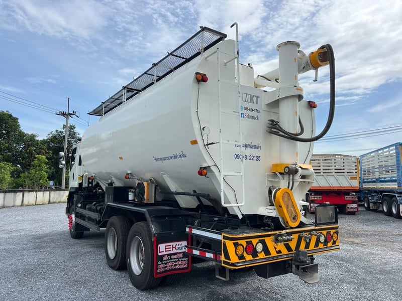 ISUZU FXZ 360 ปี 66 รถไซโลอาหารสัตว์ 4ช่อง#LEK805