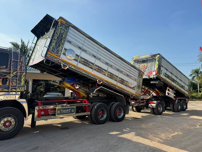 ISUZU FXZ 360 HP ปี 67  ไมล์ 109,814 km #กระบะดั้มอลูมิเนียม ##LEK1142-1143 