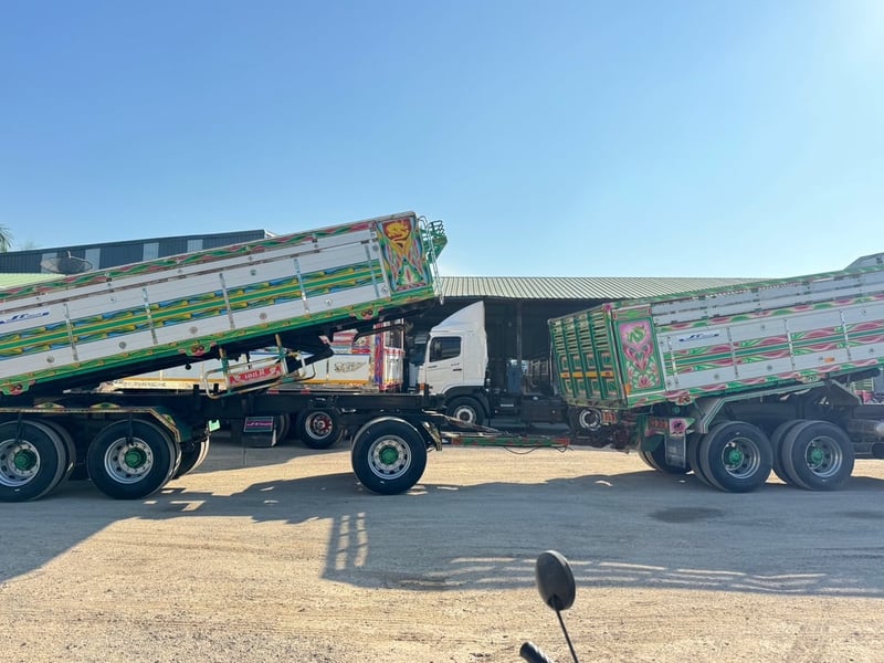 ISUZU FXZ 360 HP ปี 60 ไมล์ 667,000 กม. #กระบะดั้มอลูมิเนียม วิ่งดิน กระบะ ST ##LEK1077-1078