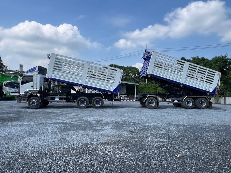 ISUZU FXZ 360 ปี66 (ตุลา) MT ไมล์น้อย 120,000km. #กระบะดั้ม พืชผลการเกษตร #LEK 948-995