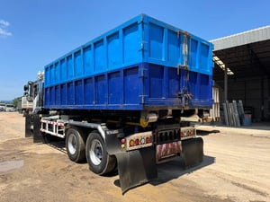  ISUZU FVZ 300HP ฮุคลิฟท์ 2 เพลา ปี 2565 ไมล์เพียง 104,000 กม. # LEK1276