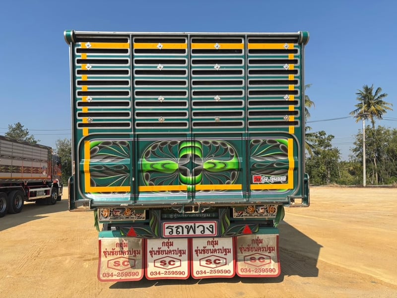 ISUZU FXZ 360 HP ปี 67 น้องเขียวเทา ไมล์ 110,076 km # กระบะดั้มอลูมิเนียม กระบะอู่ซุ่นซัย #LEK1150-1151 ISUZU FXZ 360 HP ปี 67 น้องเขียวเทา ไมล์ 110,076 km # กระบะดั้มอลูมิเนียม กระบะอู่ซุ่นซัย #LEK1150-1151