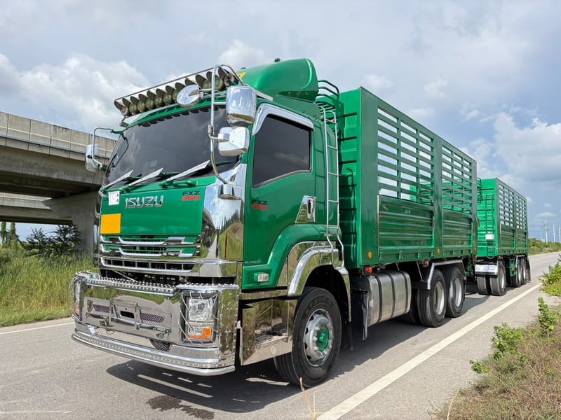 ISUZU FXZ 360 ปี65 ปลายปี  mt ไฟหน้าตัวใหม่ ไมล์ 295,000 กม. #10ล้อพ่วงไม่ดั้ม #LEK 996,997