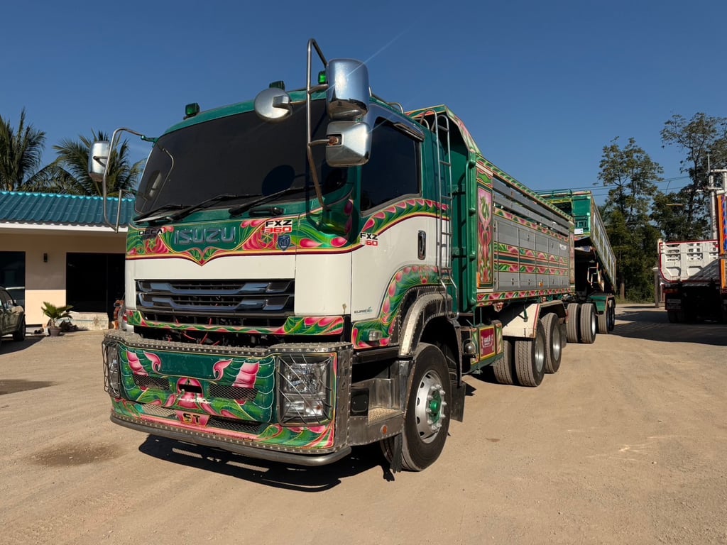 ISUZU FXZ 360 HP ปี 60 ไมล์ 667,000 กม. #กระบะดั้มอลูมิเนียม วิ่งดิน กระบะ ST ##LEK1077-1078 ISUZU FXZ 360 HP ปี 60 ไมล์ 667,000 กม. #กระบะดั้มอลูมิเนียม วิ่งดิน กระบะ ST ##LEK1077-1078