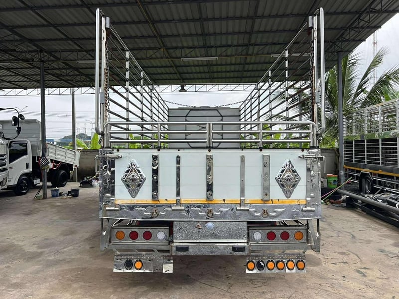 HINO FC9J 175HP  ปี64 ไมล์306,000 km. #6ล้อล่องกระบะอลูมิเนียม #LEK635