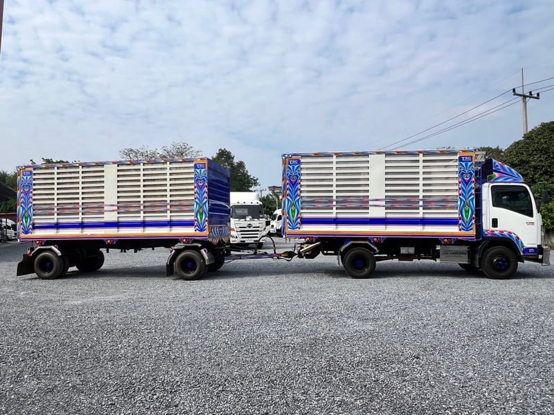 ISUZU FRR 210 ปี66 ดั้มเกษตร6ล้อ แม่-ลูกพ่วง #6ล้อดั้ม #LEK575-LEK640 ISUZU FRR 210 ปี66 ดั้มเกษตร6ล้อ แม่-ลูกพ่วง #6ล้อดั้ม #LEK575-LEK640