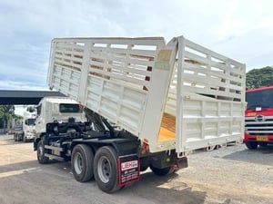 HINO FM1A 344 ปี66 ไมล์น้อย 144,000 km. #10ล้อ กระบะดั้ม พนัส panus #LEK616 