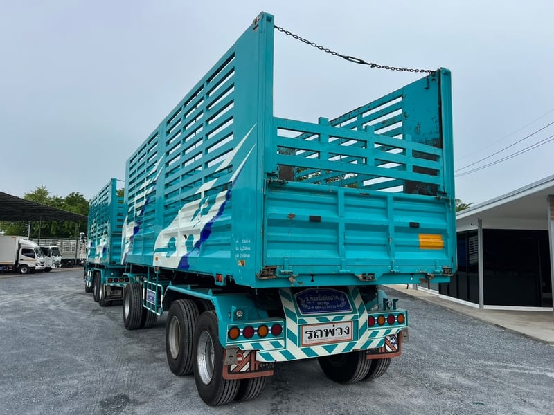 HINO FM1A 344 HP ปี 66 ไมล์ 150,000 กม. #10ล้อพ่วง แม่ลูกกระบะดั้มเกษตร ต่ออู่หมั่นกิจ UMK 7 รั้ว #LEK1254-1255  