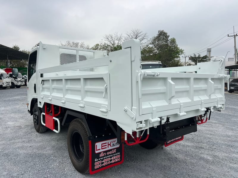 ISUZU  NMR 130แรงม้า ปี65  ไมล์ 65,500 KM. #กระบะดั้มยาว 3.10 ม.  #LEK1134