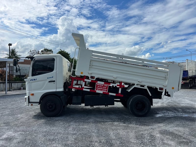HINO FC9J 210 HP ปี 67 ไมล์ 29,032 KM. #กระบะดั้มเหล็ก #lek1211