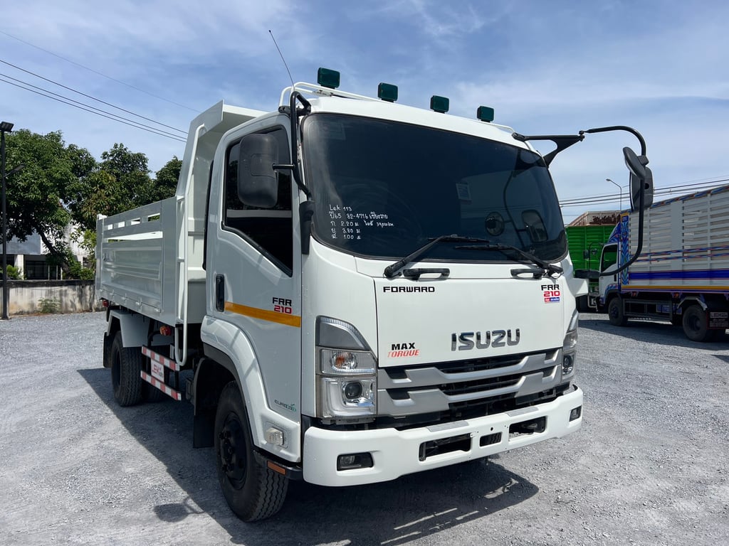 ISUZU FRR210HP ปี65 ไมล์ 39,000km #6ล้อดั้ม 2รั้ว #LEK113 