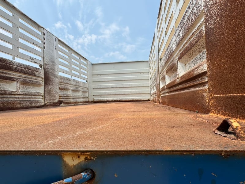  ลูกพ่วง3คาน ปี65 #กระบะดั้มเหล็ก SKT 5รั้ว #LEK852- L99