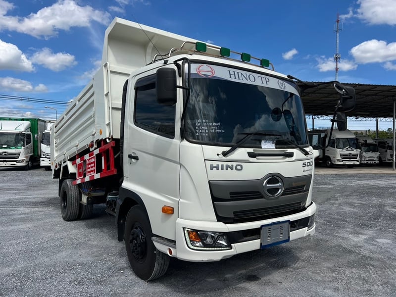 HINO FC9J 210 HP ปี 67 ไมล์ 29,032 KM. #กระบะดั้มเหล็ก #lek1211