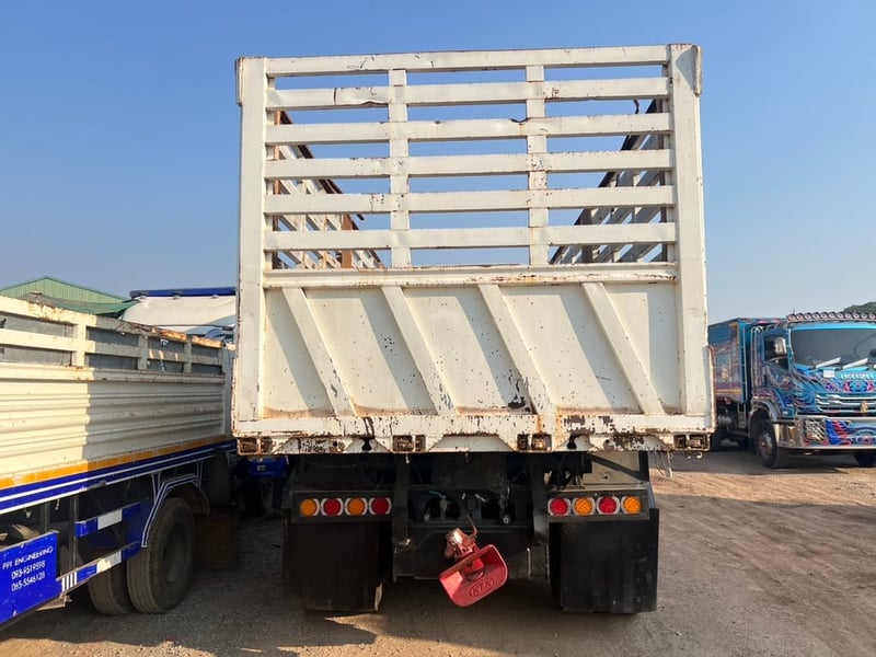 HINO MEGA FM1A 344 HP ปี 55 ไมล์ 423,000 km. #กระบะดั้มคอกสูง #LEK888