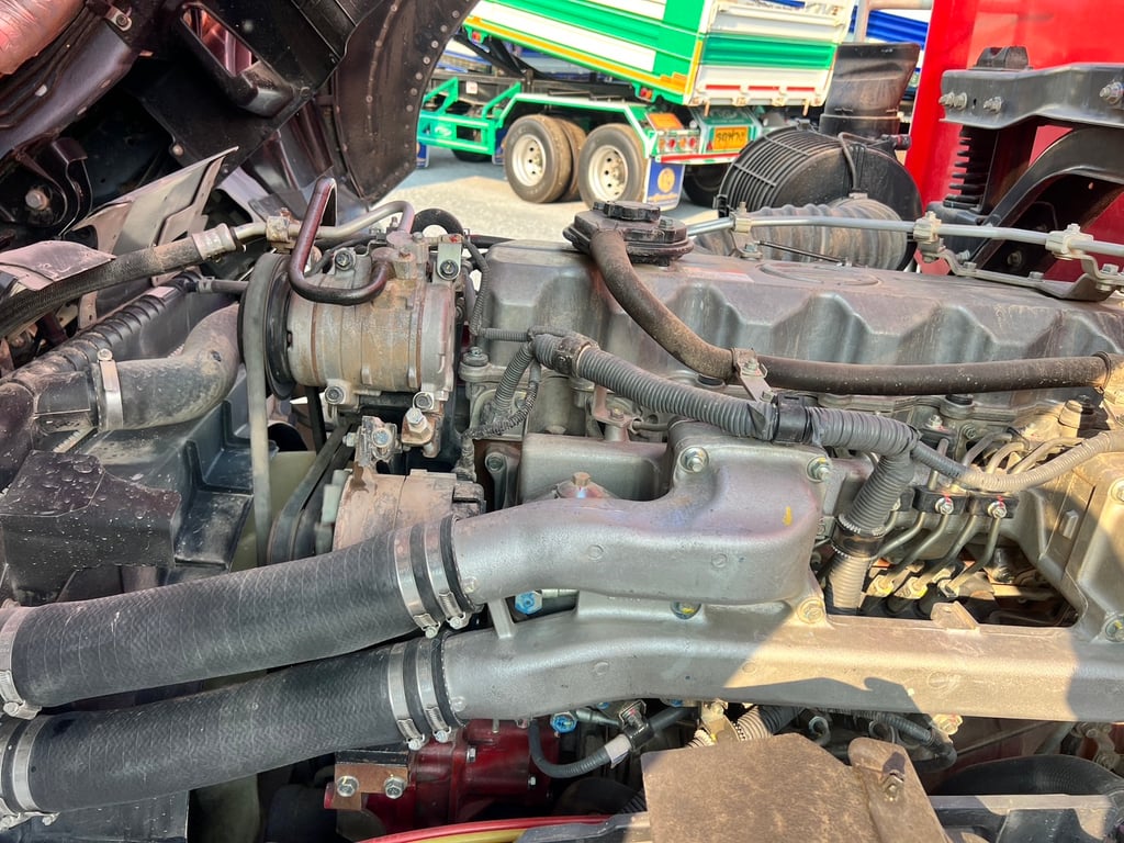 HINO FM2P 380HP  ปี66 ไมล์น้อย 64,500km. #10ล้อพ่วง #LEK532,533