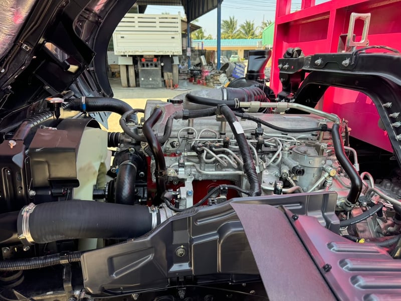 HINO VICTOR FG8J | 240 HP | ปี 2567 ไมล์แท้ 30,534 กม.  #กระบะพื้นเรียบ ยาว 7.80 เมตร #LEK 1140