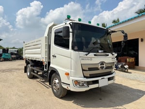 HINO FC9J 210HP ปี66(ธันวา)ไมล์น้อย 31,993km. #6ล้อดั้ม2รั้ว #LEK1023