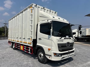 HINO FC9J 175 HP ปี 65 ไมล์ 26,567 KM. #ตู้ 10 บานเปิดรอบ ยาว 6.60 เมตร #LEK1073
