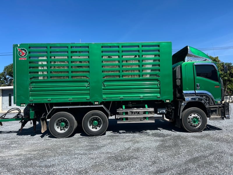 lSUZU FXZ 360 หน้า GIGA ปี 66 ไมล์เพียง 220,000 KM. #10ล้อพ่วงกระบะเหล็กคอกเกษตร #LEK949-950 lSUZU FXZ 360 หน้า GIGA ปี 66 ไมล์เพียง 220,000 KM. #10ล้อพ่วงกระบะเหล็กคอกเกษตร #LEK949-950