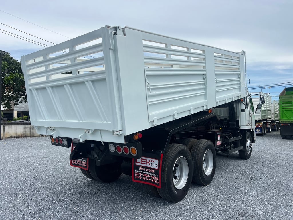 FUSO FN62FM 270HP ปี 65 ไมล์น้อย 37,600 KM. #กระบะดั้ม SMM (สามมิตร)  LEK655 