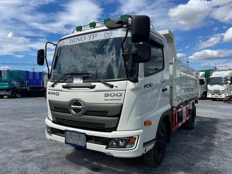 HINO FC9J 210 HP ปี 67 ไมล์ 29,032 KM. #กระบะดั้มเหล็ก #lek1211