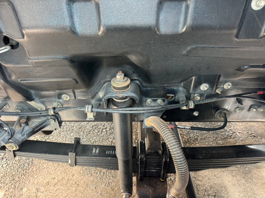 ISUZU FXZ 360HP ไมล์ 56,449km. #10ล้อพ่วงดิน กระบะดั้มอลูมิเนียม อู่ ST #