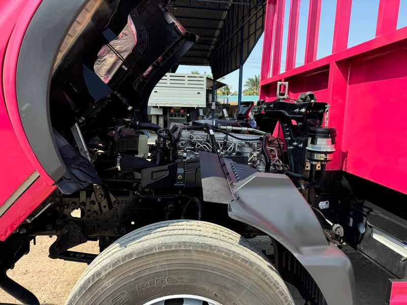 HINO VICTOR FG8J | 240 HP | ปี 2567 ไมล์แท้ 30,534 กม.  #กระบะพื้นเรียบ ยาว 7.80 เมตร #LEK 1140