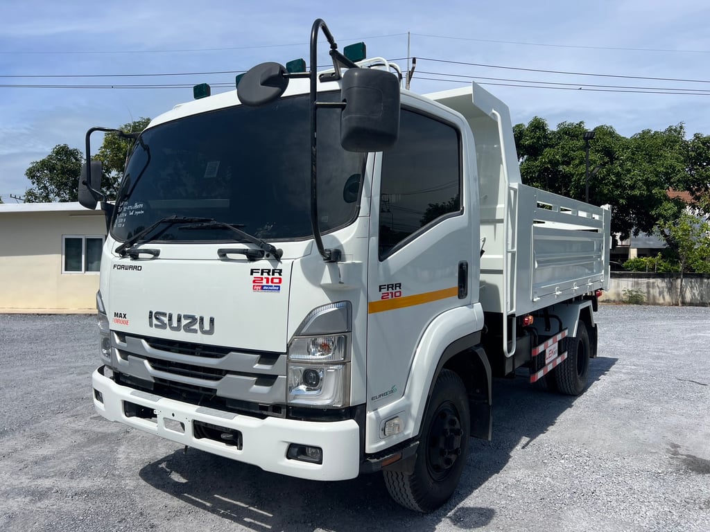 ISUZU FRR210HP ปี65 ไมล์ 39,000km #6ล้อดั้ม 2รั้ว #LEK113 