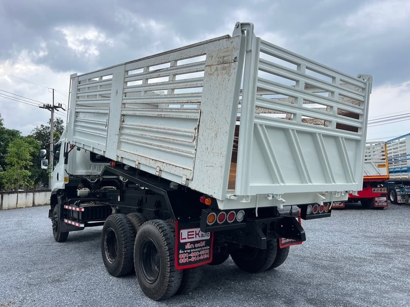 ISUZU FVZ 240 แรงม้า 2เพลา ปี 66 ไมล์น้อย 45,800 km. #กระบะดั้ม สามมิตร smm #LEK 793