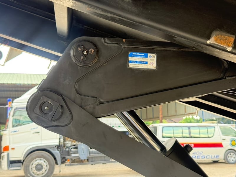 HINO FC9J 210HP ปี66(ธันวา)ไมล์น้อย 31,993km. #6ล้อดั้ม2รั้ว #LEK1023