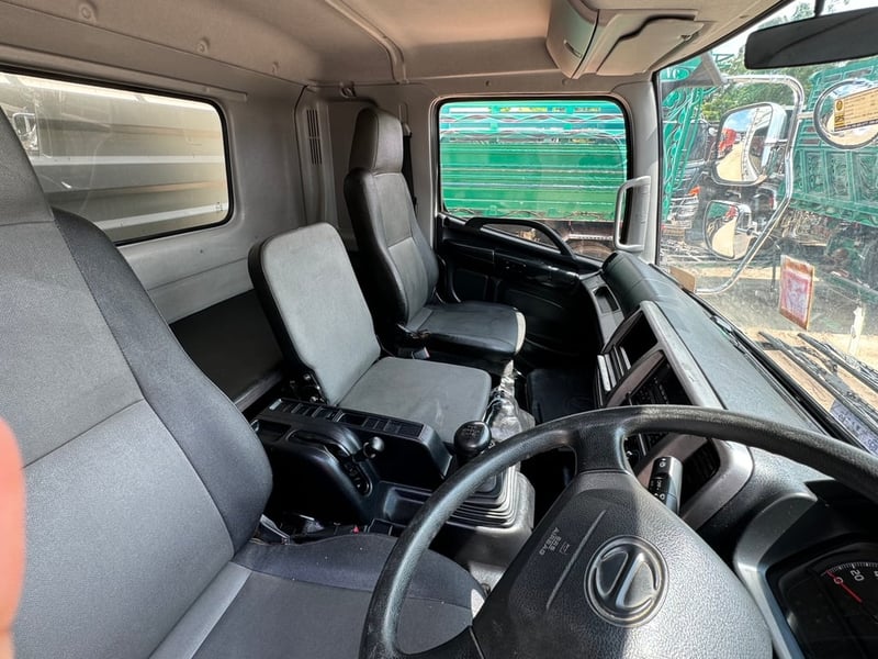 HINO FL8J 260 ปี 62 #กระบะอลูมิเนียมพลาเดียว 