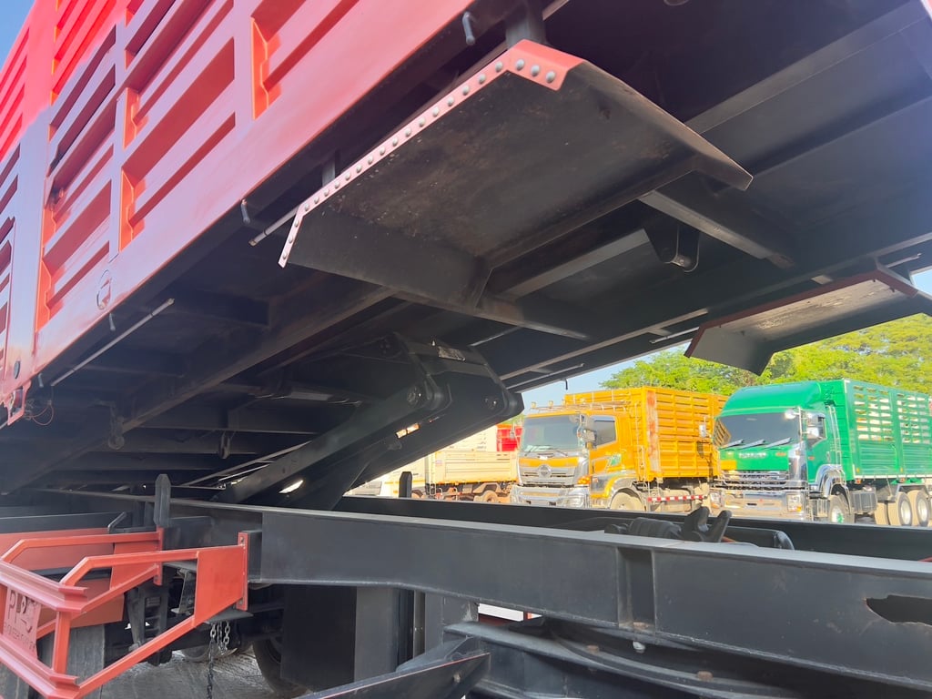 ISUZU FXZ 360 ปี 66 ไมล์ 189,000 km. #แม่–ลูกพ่วงดั้ม ## Lek1044-1045