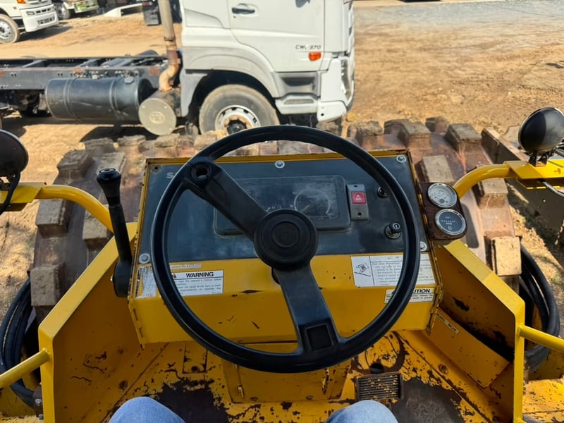 SAKAI SV510 ขนาด 10ตัน2เพลา เครื่องอีซูซุ6bg pm1,576ชม. #รถบด ล้อหนาม