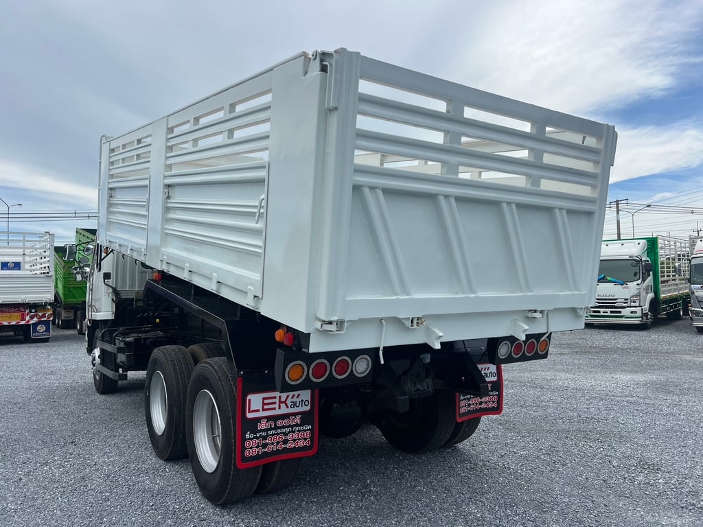 FUSO FN62FM 270HP ปี 65 ไมล์น้อย 37,600 KM. #กระบะดั้ม SMM (สามมิตร)  LEK655 
