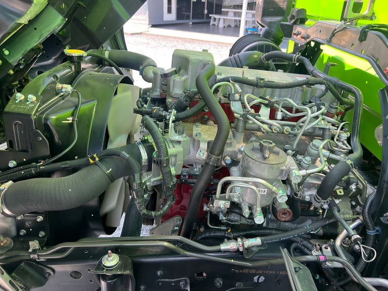 HINO FC9J 175 HP ปี 65 ไมล์ 11,700 กม. #6ล้อล่องกระบะเหล็ก #LEK1106