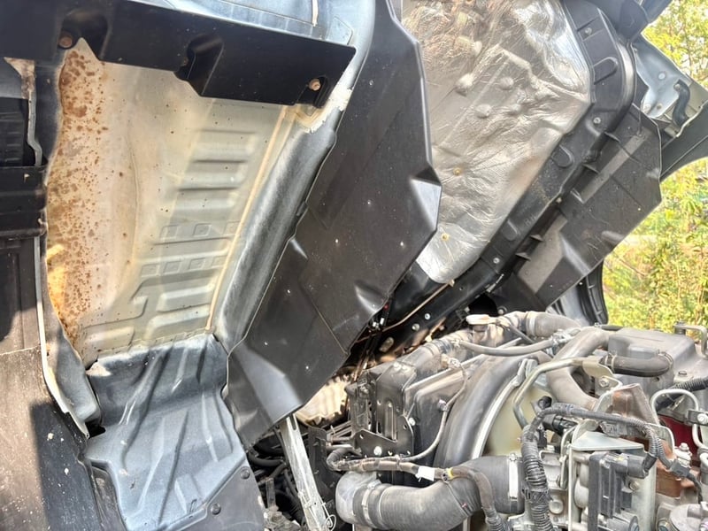 HINO FC9J 210 แรง ปี 2567 ไมล์แท้ 47,500 km #6ล้อ ดั้มสามมิตร #LEK1067