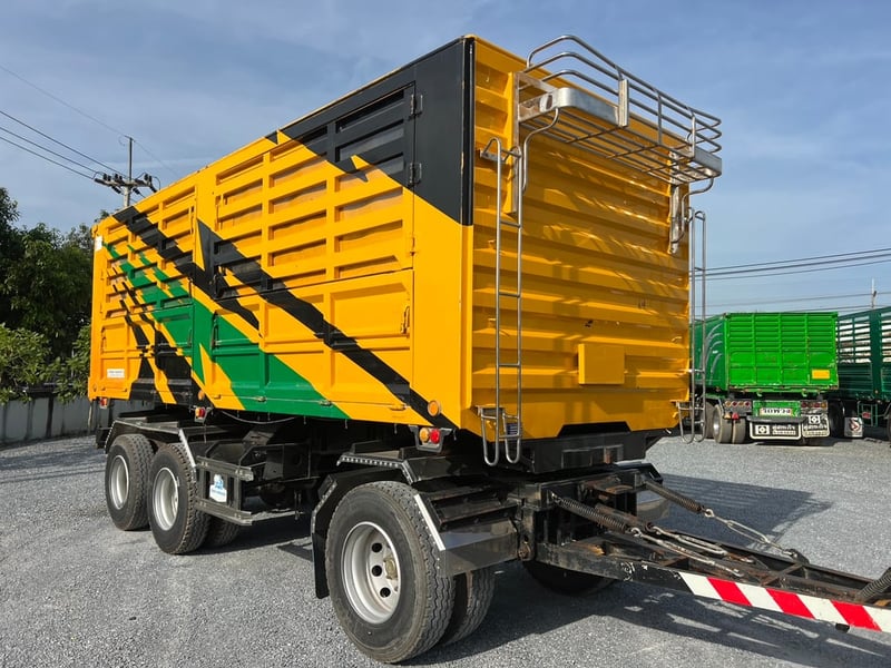 HINO FM1A 344HP ปี 66 ไมล์ 284,400 km. #10ล้อพ่วงเกษตร #LEK939-940