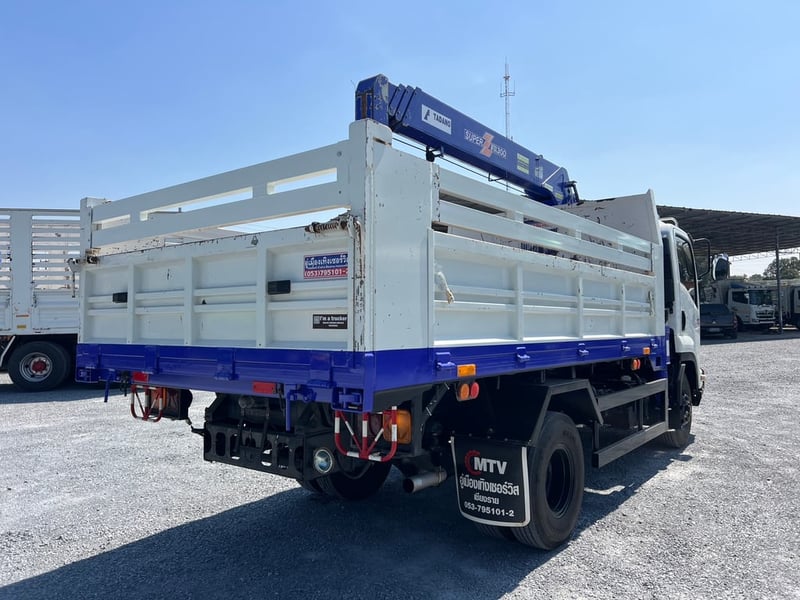 ISUZU FRR 210 HP ปี 67 ไมล์ 21,000 กม. #6ล้อดั้มเครน #LEK1136 ISUZU FRR 210 HP ปี 67 ไมล์ 21,000 กม. #6ล้อดั้มเครน #LEK1136