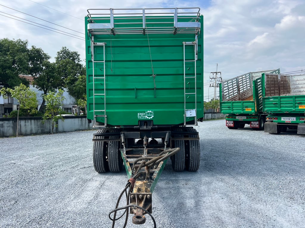 lSUZU FXZ 360 หน้า GIGA ปี 66 เลขไมล์เพียง 306,000 KM #กระบะดั้ม PP TRUCK กระบะเหล็กกึ่งเกษตร #LEK951-952 