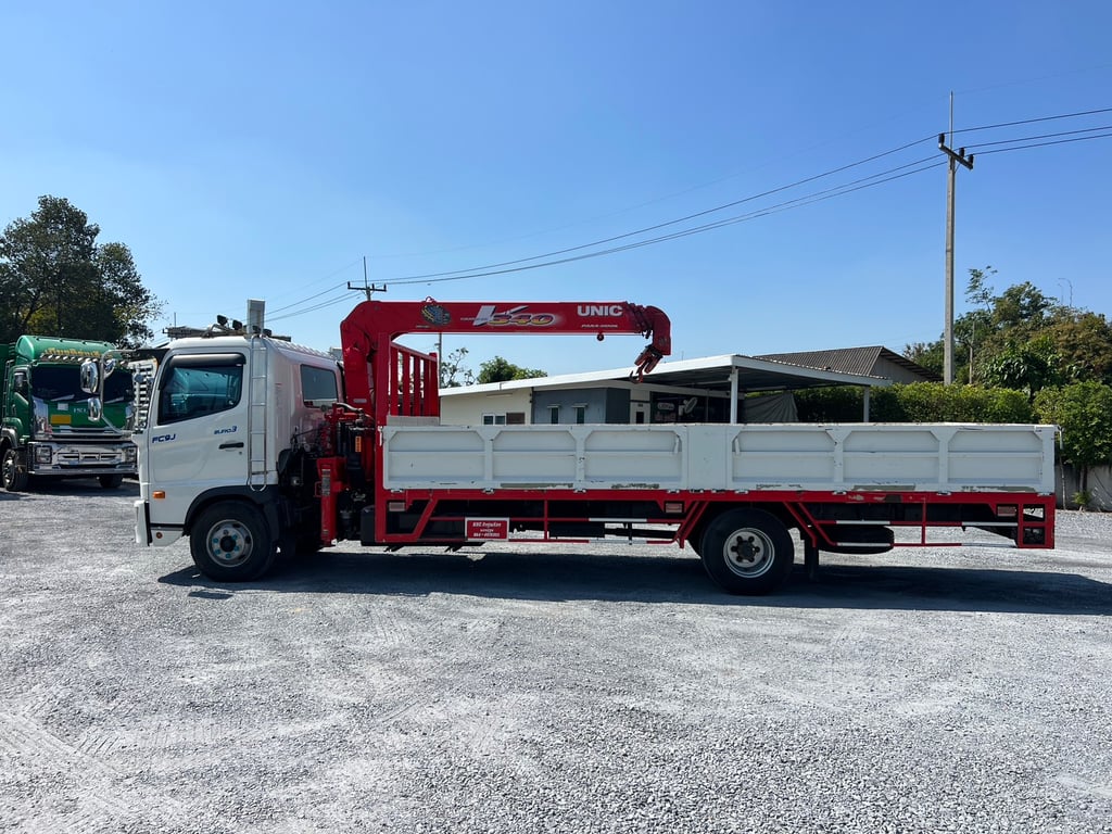 HINO FC9J 210HP ปี66 ไมล์ 249,264 KM. #6ล้อเครน #LEK 1097 HINO FC9J 210HP ปี66 ไมล์ 249,264 KM. #6ล้อเครน #LEK 1097