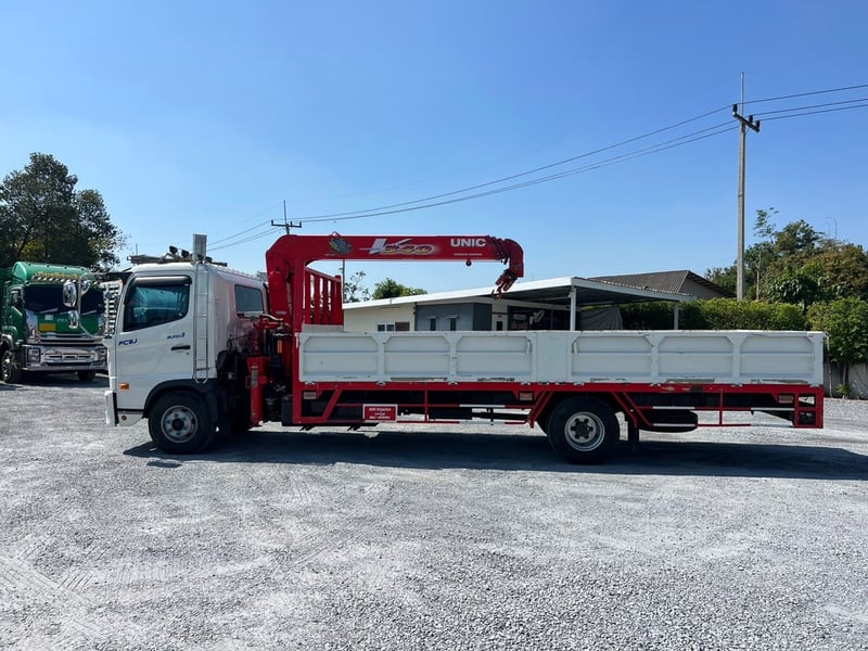 HINO FC9J 210HP ปี66 ไมล์  249,264 KM. #6ล้อเครน #LEK 1097