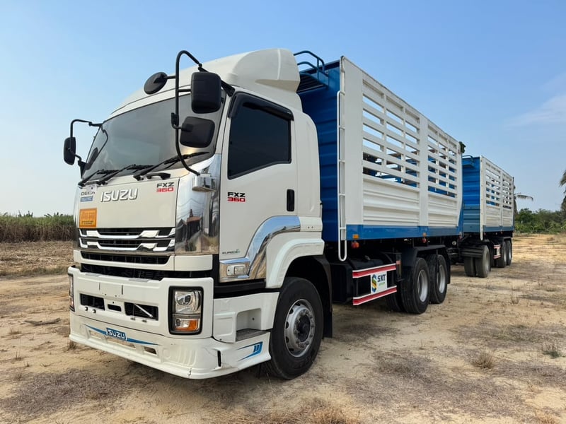 ISUZU FXZ 360 HP MTแท้ ปี 66 ไมล์ 126,000km. #พ่วงเกษตร #Lek 1265-1060 