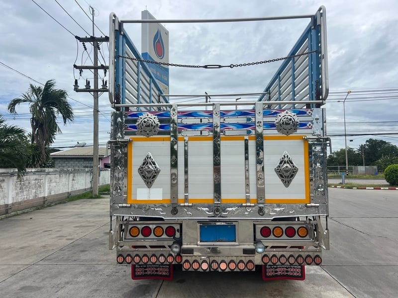 HINO FL8J 260HP เพลาเดียว ปี59 ไมล์87,000km. #ล่องกระบะมีเนียม#LEK400