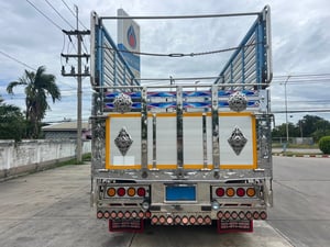 HINO FL8J 260HP เพลาเดียว ปี59 ไมล์87,000km. #ล่องกระบะมีเนียม#LEK400