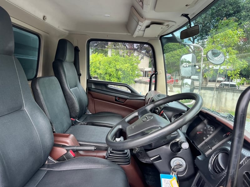 HINO FC9J 210 ปี63 ไมล์ 360,000 km. #กระบะเหล็ก 6.60ม. เปิดข้างได้1ข้าง #LEK794