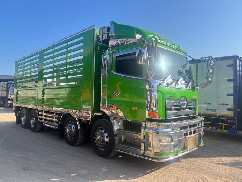  HINO S700 344 HP ไมล์ 369,000 KM. #12ล้อแท้ ปี 2565 เพลาเดียว #LEK1128