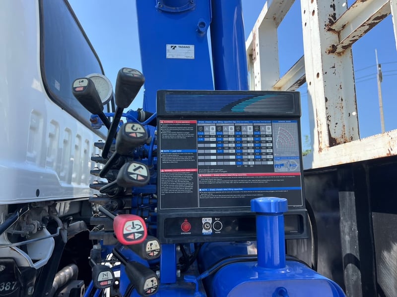 ISUZU FTR 240 HP ปี66 ไมล์ 64,700  Km. #6ล้อเครน #LEK1094 