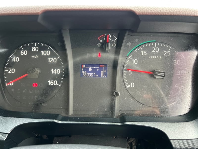 HINO FC9J 210 ปี63 ไมล์ 360,000 km. #กระบะเหล็ก 6.60ม. เปิดข้างได้1ข้าง #LEK794