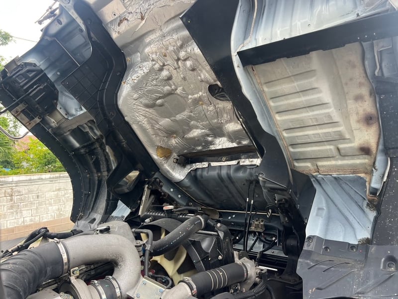 HINO FL8J 260HP เพลาเดียว ปี59 ไมล์87,000km. #ล่องกระบะมีเนียม#LEK400